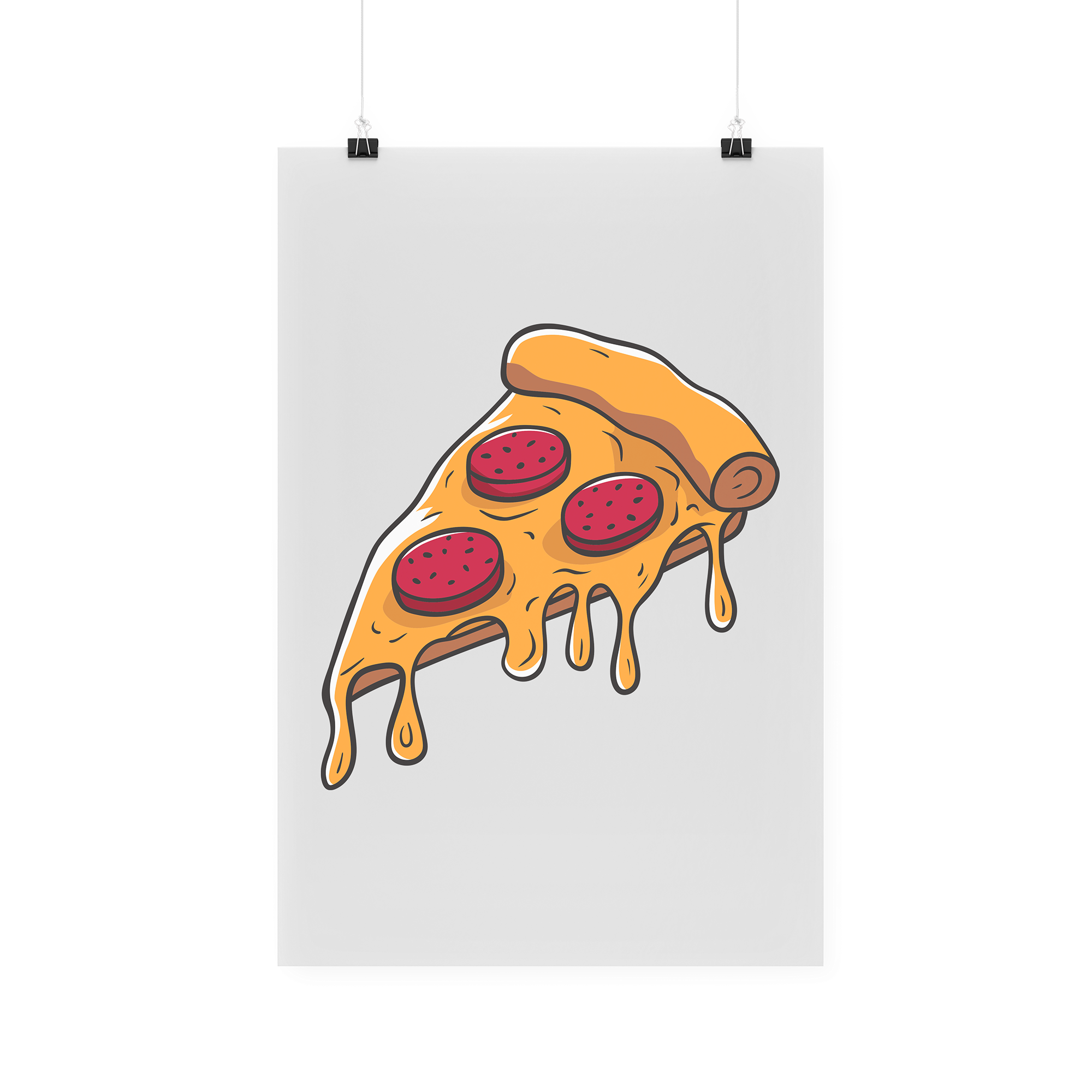 Bügelbild "Pizza"