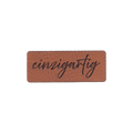 Kunstlederlabel "einzigartig"