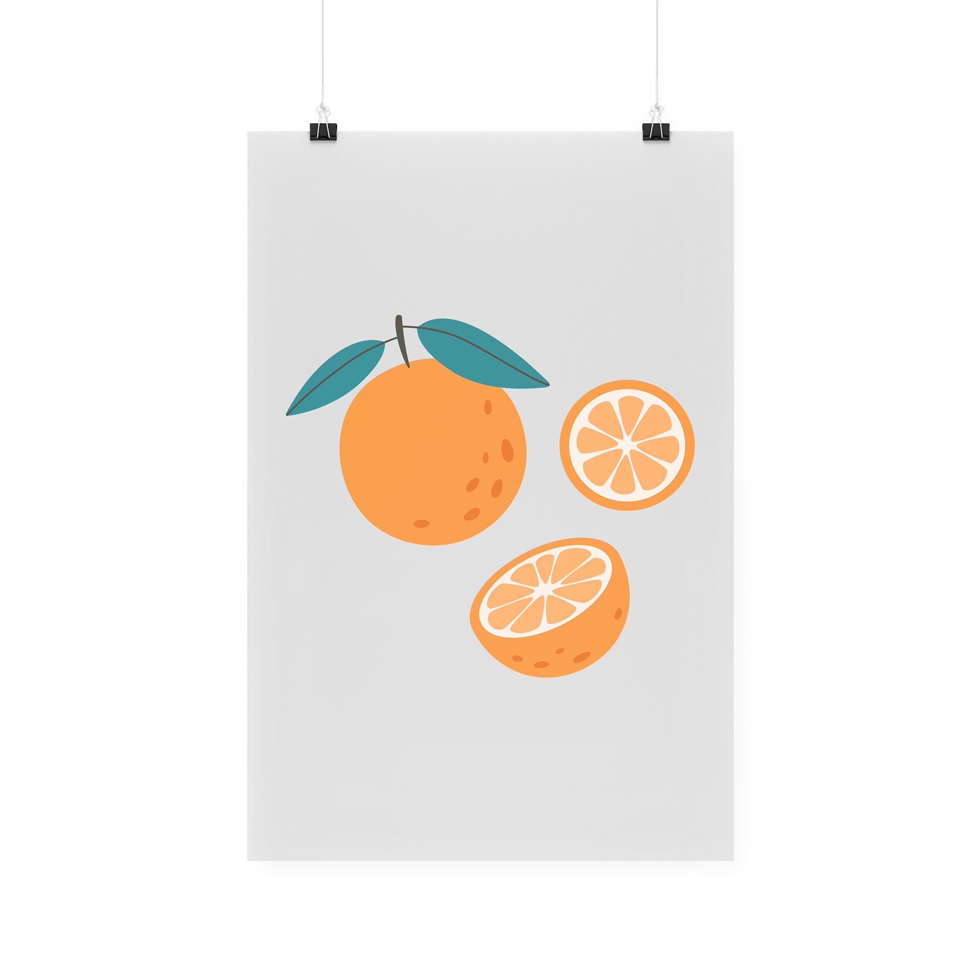 Bügelbild "Fresh Orange"
