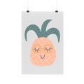 Bügelbild "Orange Ananas"