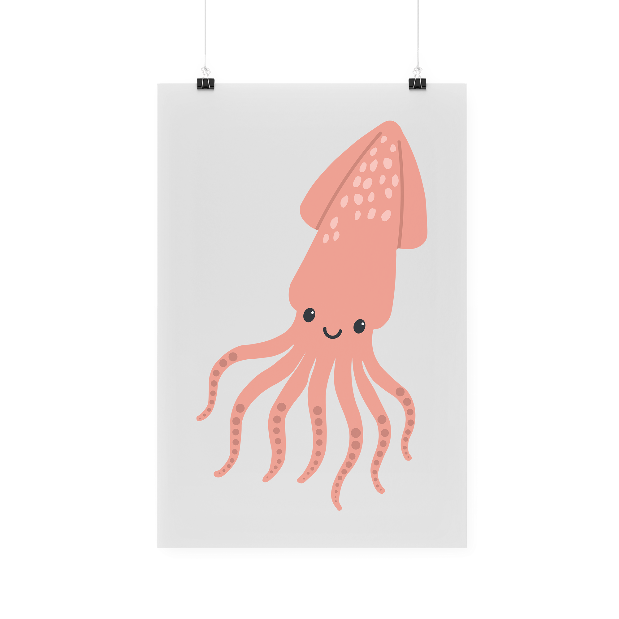 Bügelbild "Tintenfisch"