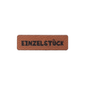 Kunstlederlabel "Einzelstück"