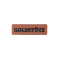 Kunstlederlabel "Goldstück"