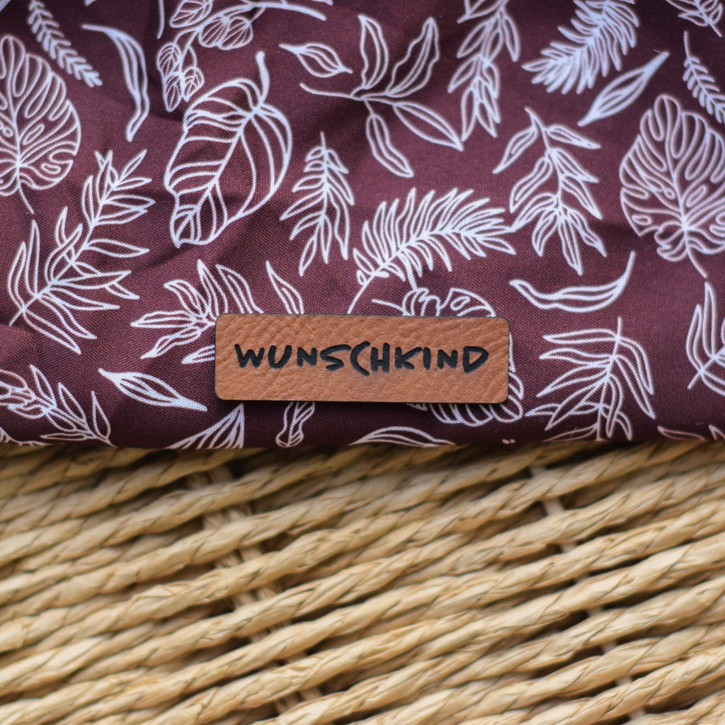 Kunstlederlabel "Wunschkind"