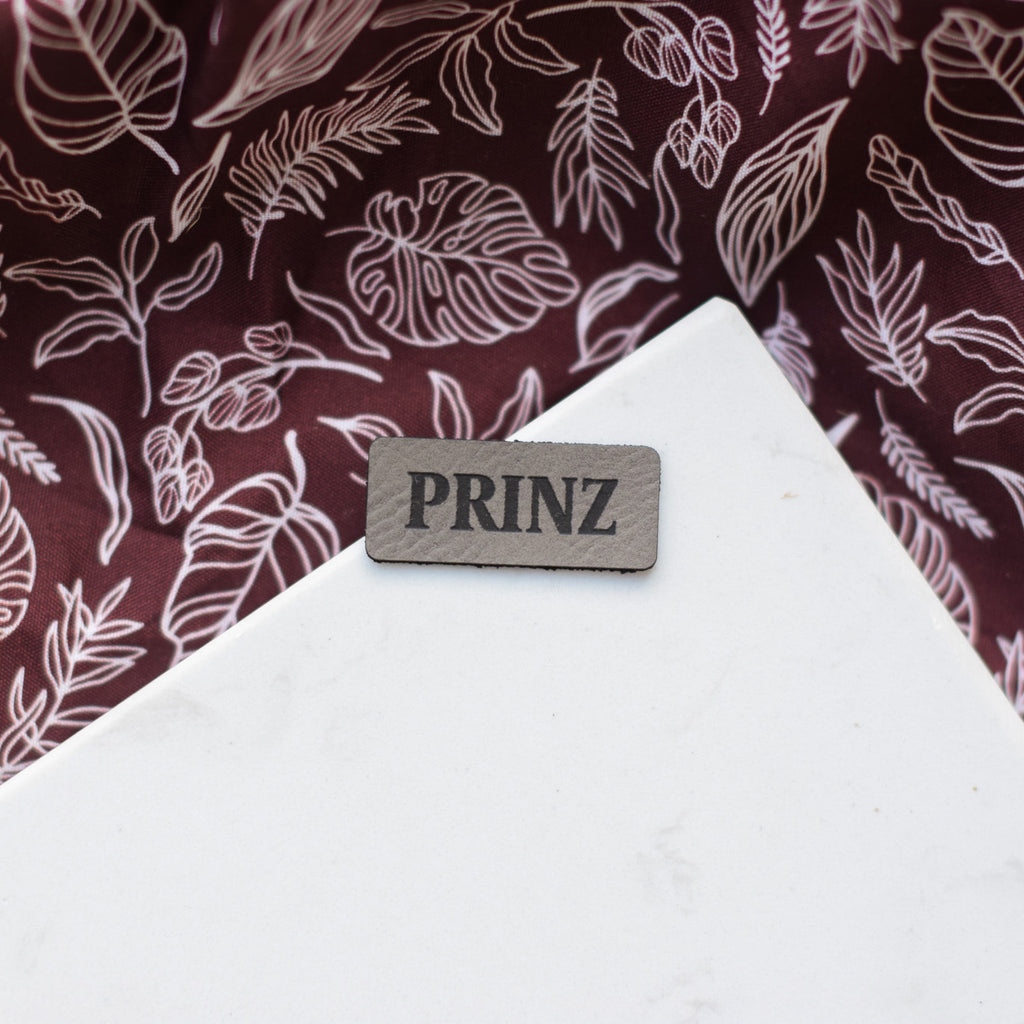 Kunstlederlabel "Prinz"