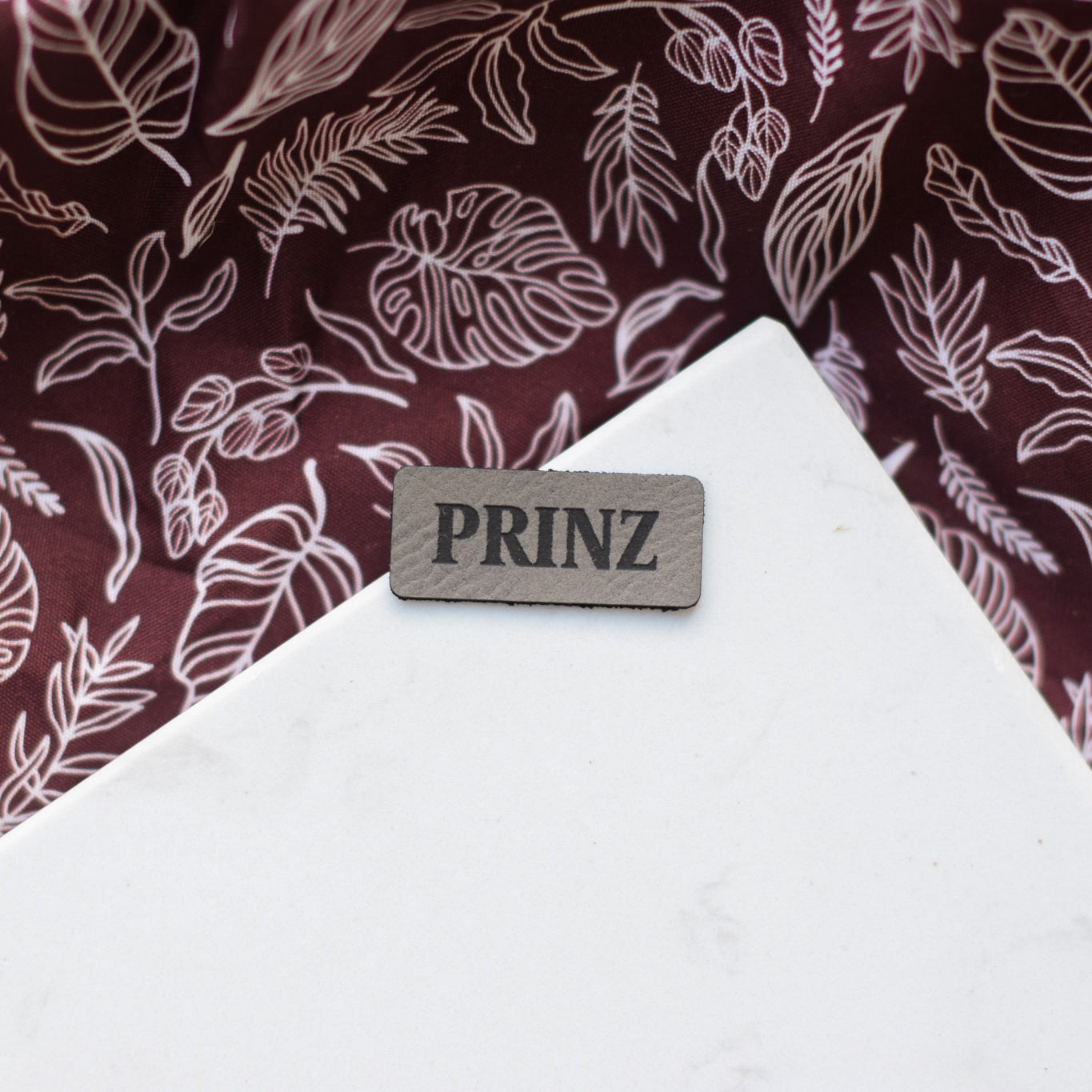 Kunstlederlabel "Prinz"