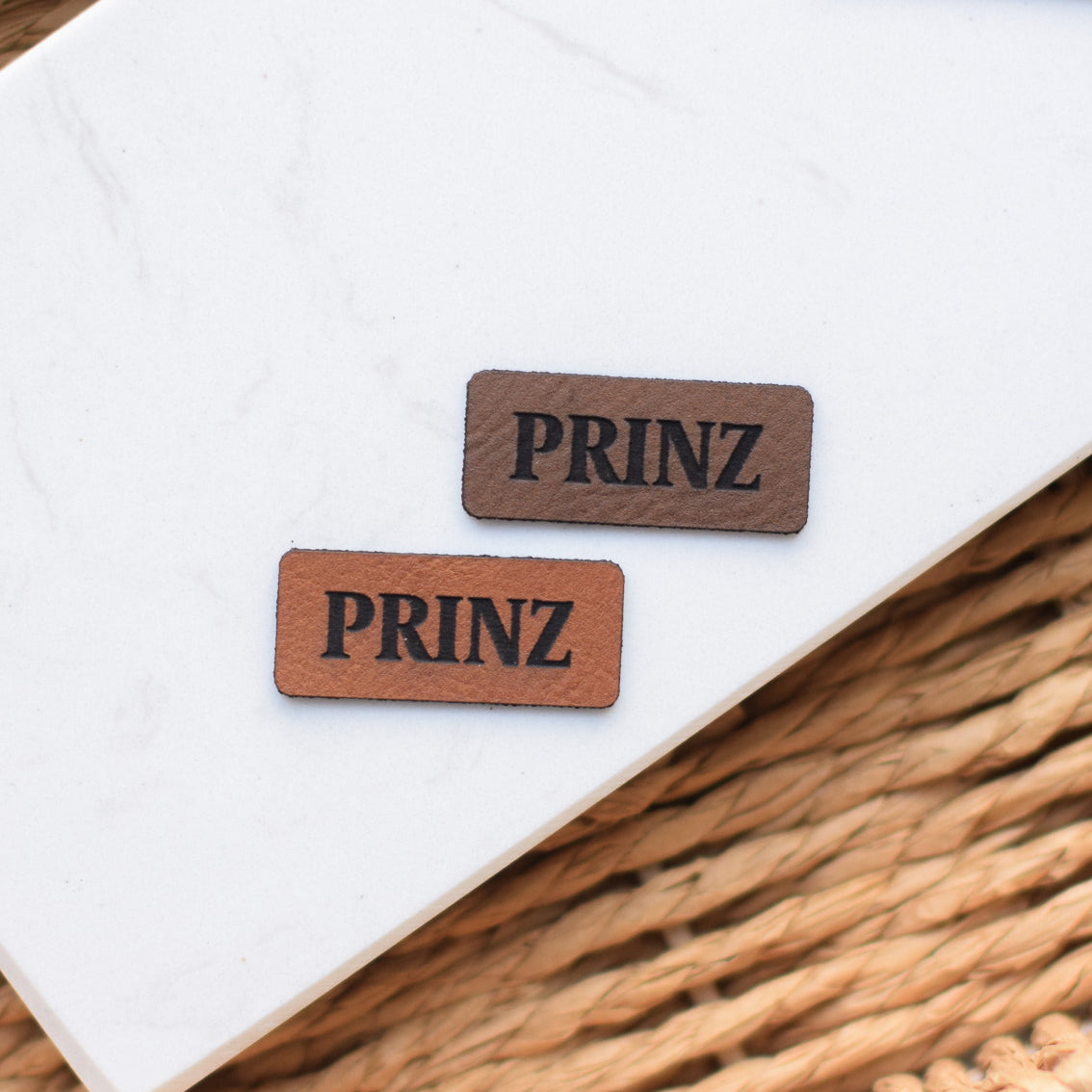 Kunstlederlabel "Prinz"