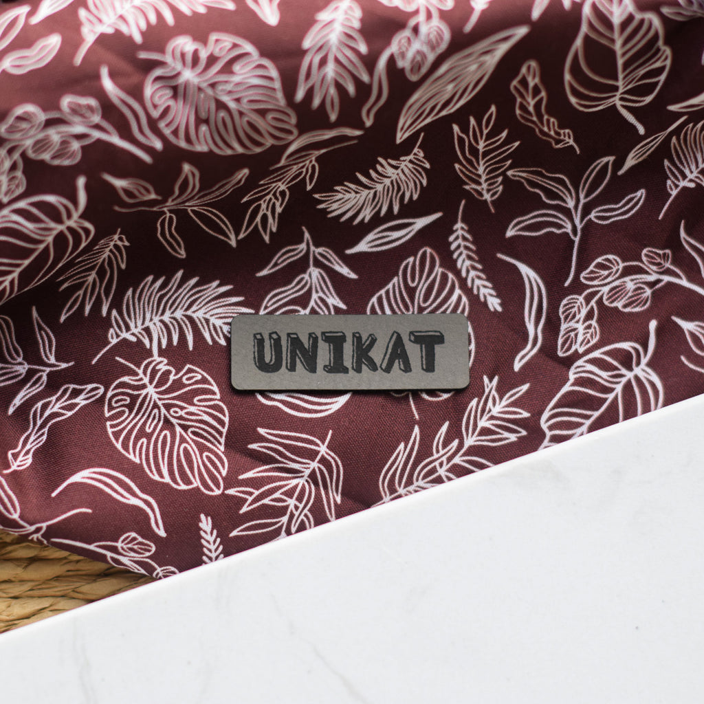 Kunstlederlabel "Unikat"