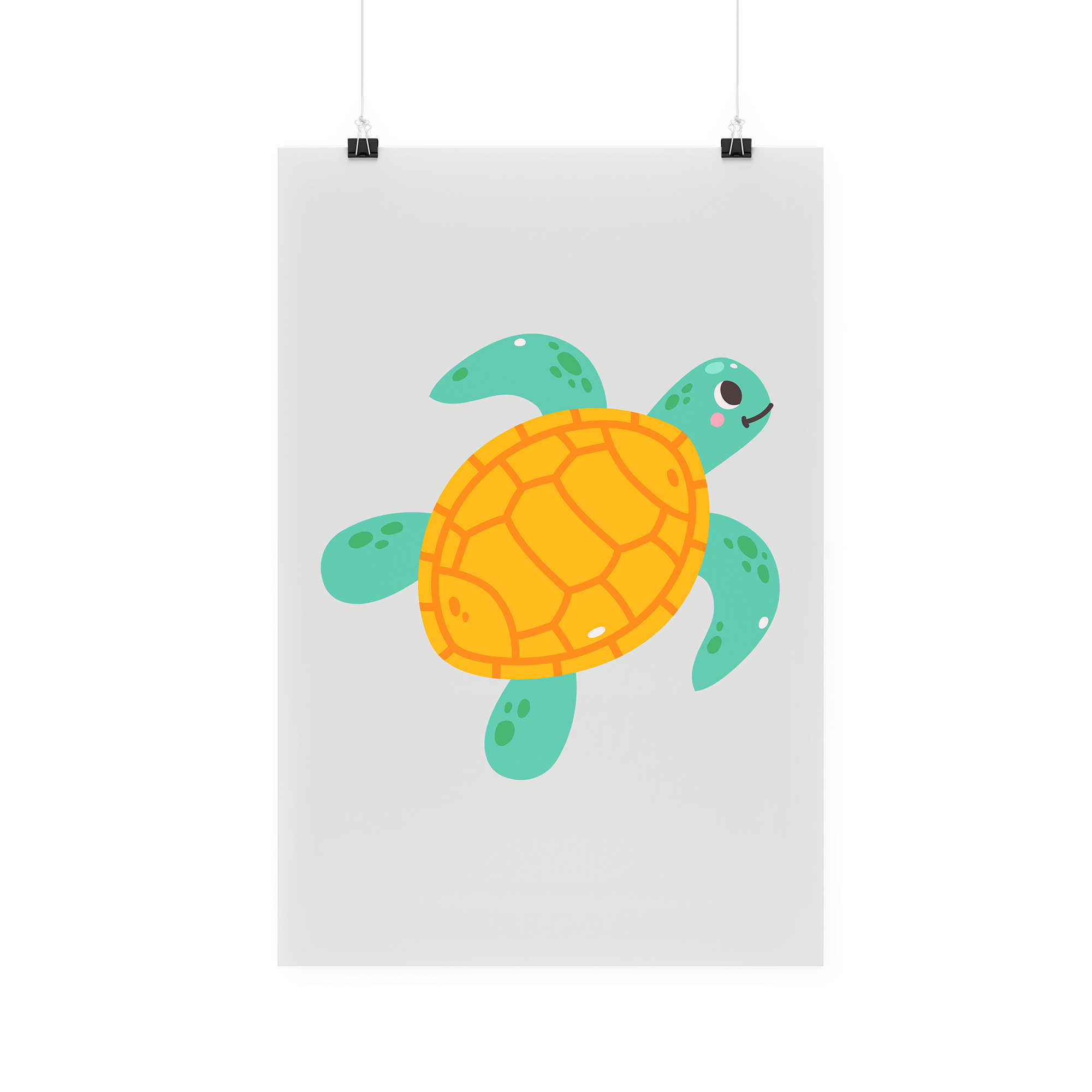 Bügelbild "Schildkröte"