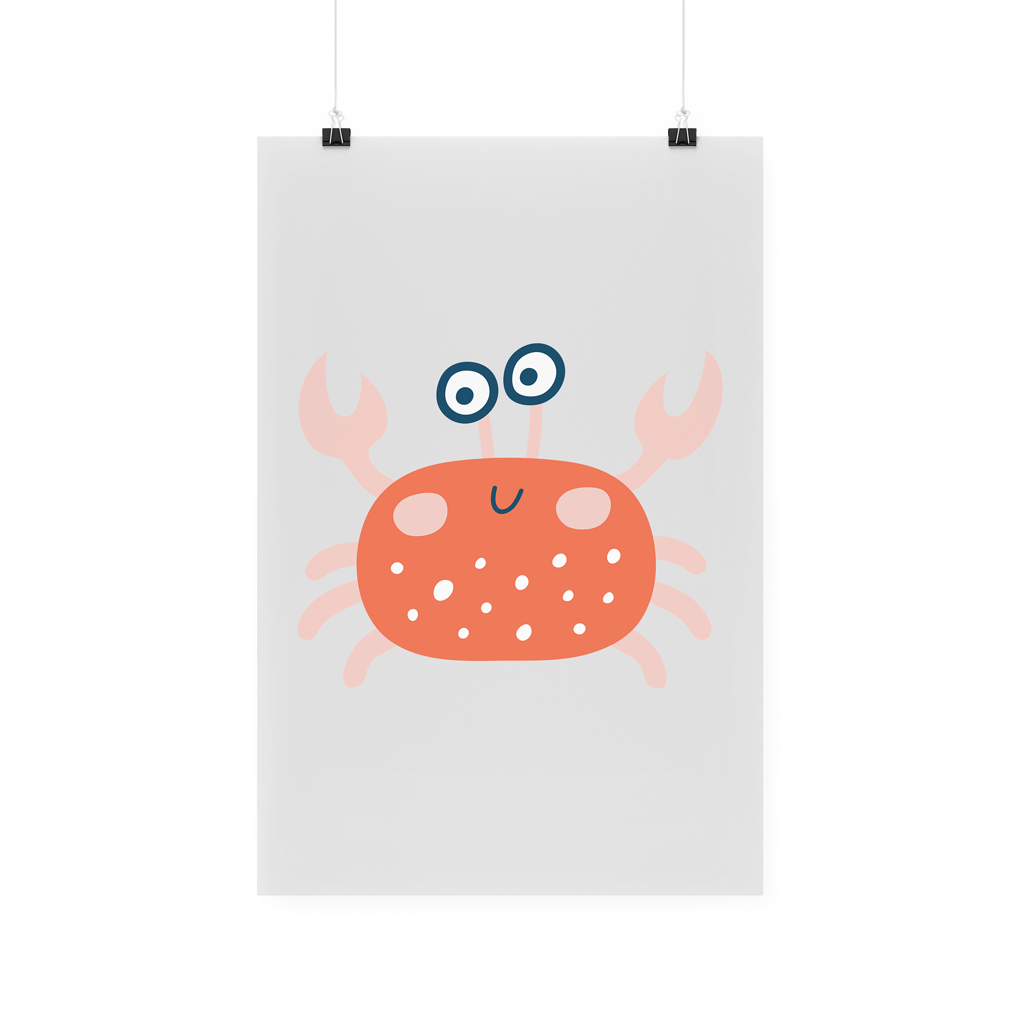 Bügelbild "Krabbe"
