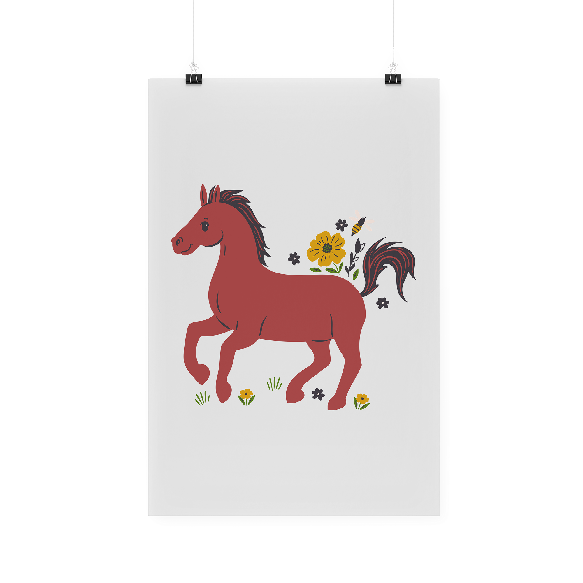 Bügelbild "Pony"