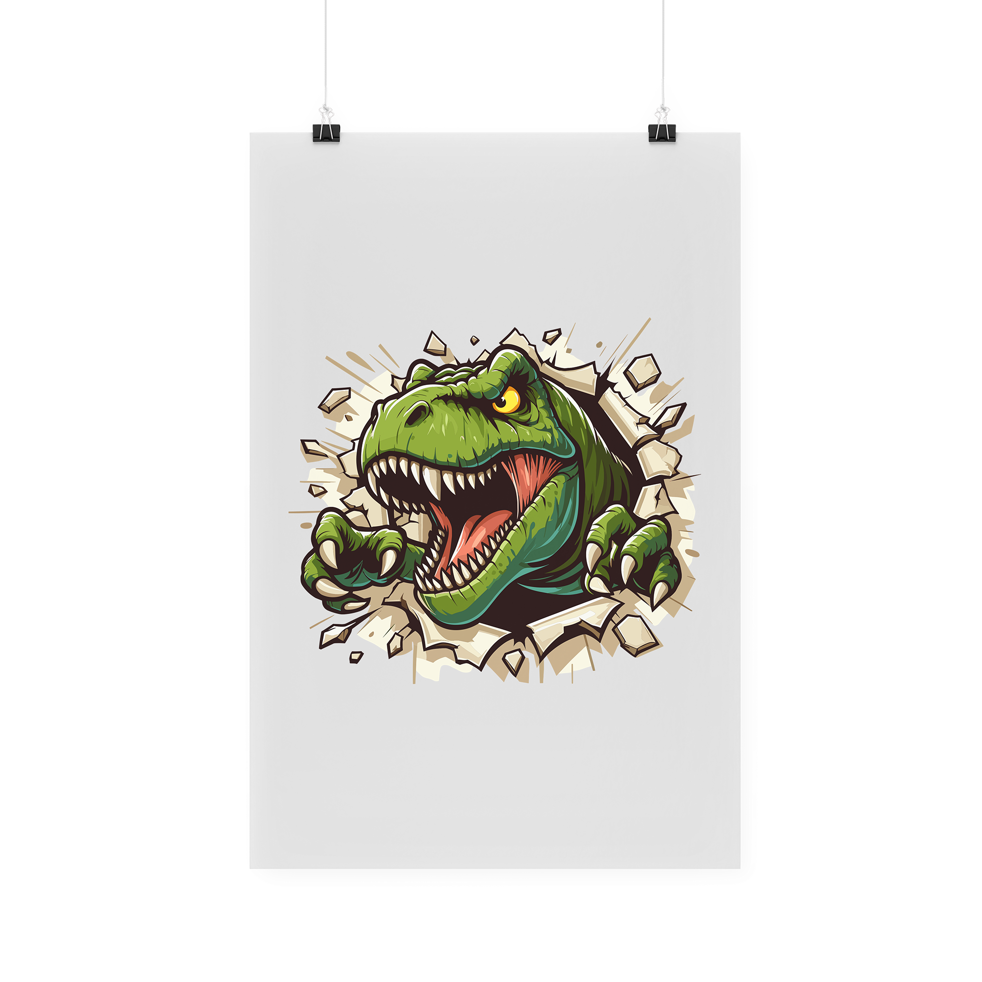 Bügelbild "Wild Dino"