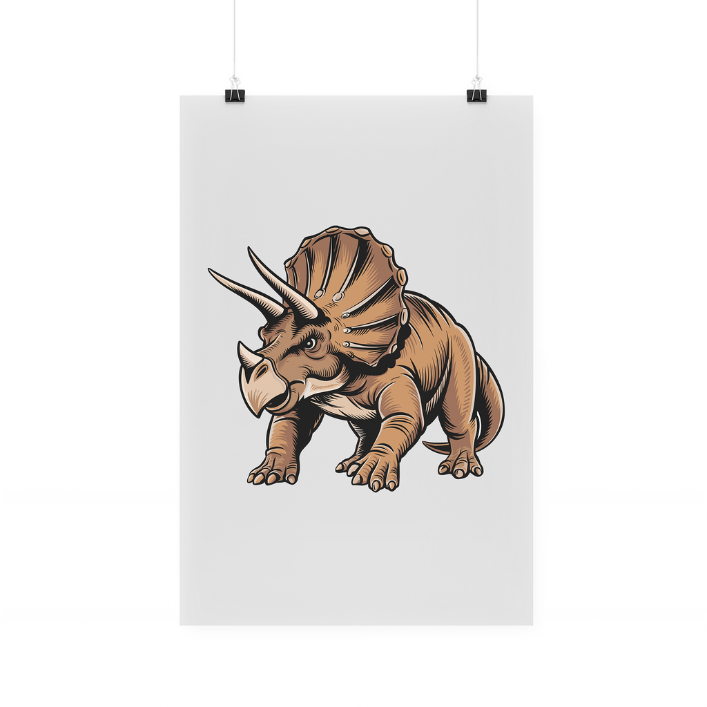 Bügelbild "Triceratops"