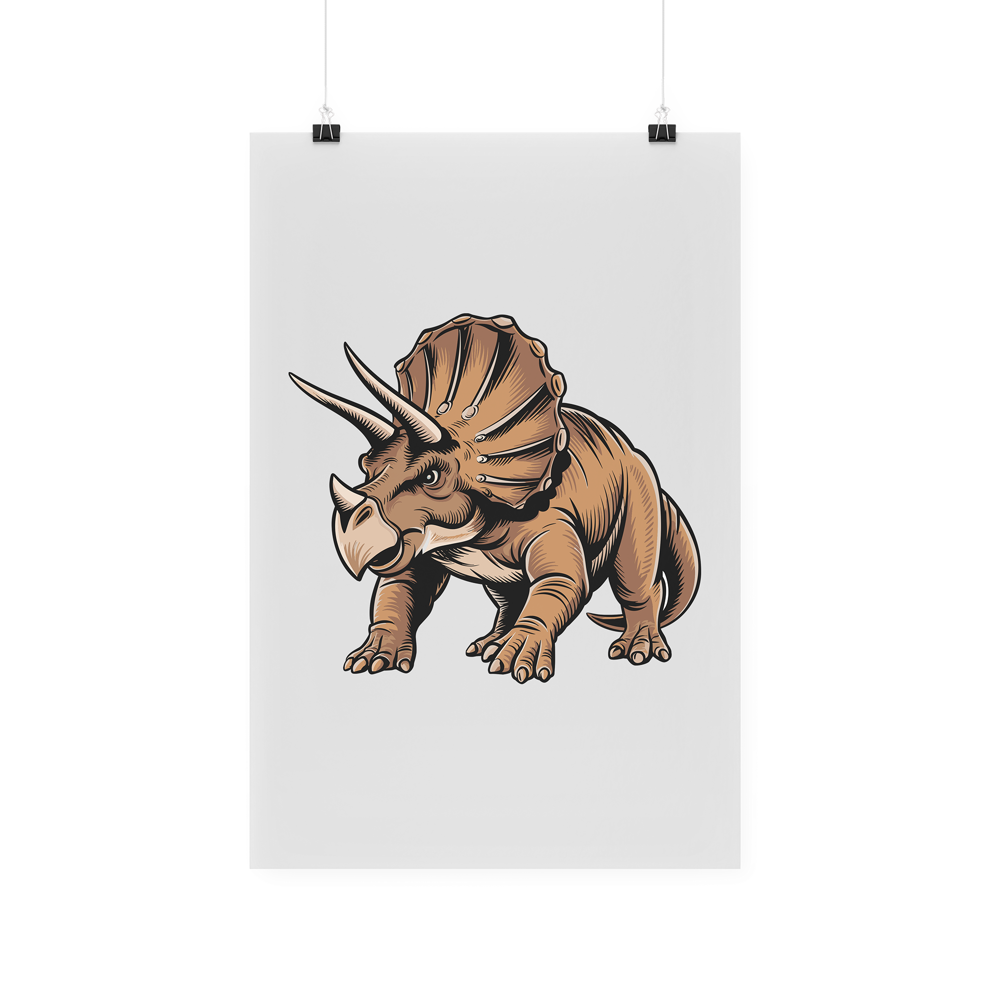 Bügelbild "Triceratops"
