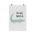 Bügelbild "Krokodil Mini Boss"