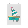 Bügelbild "Segelboot"