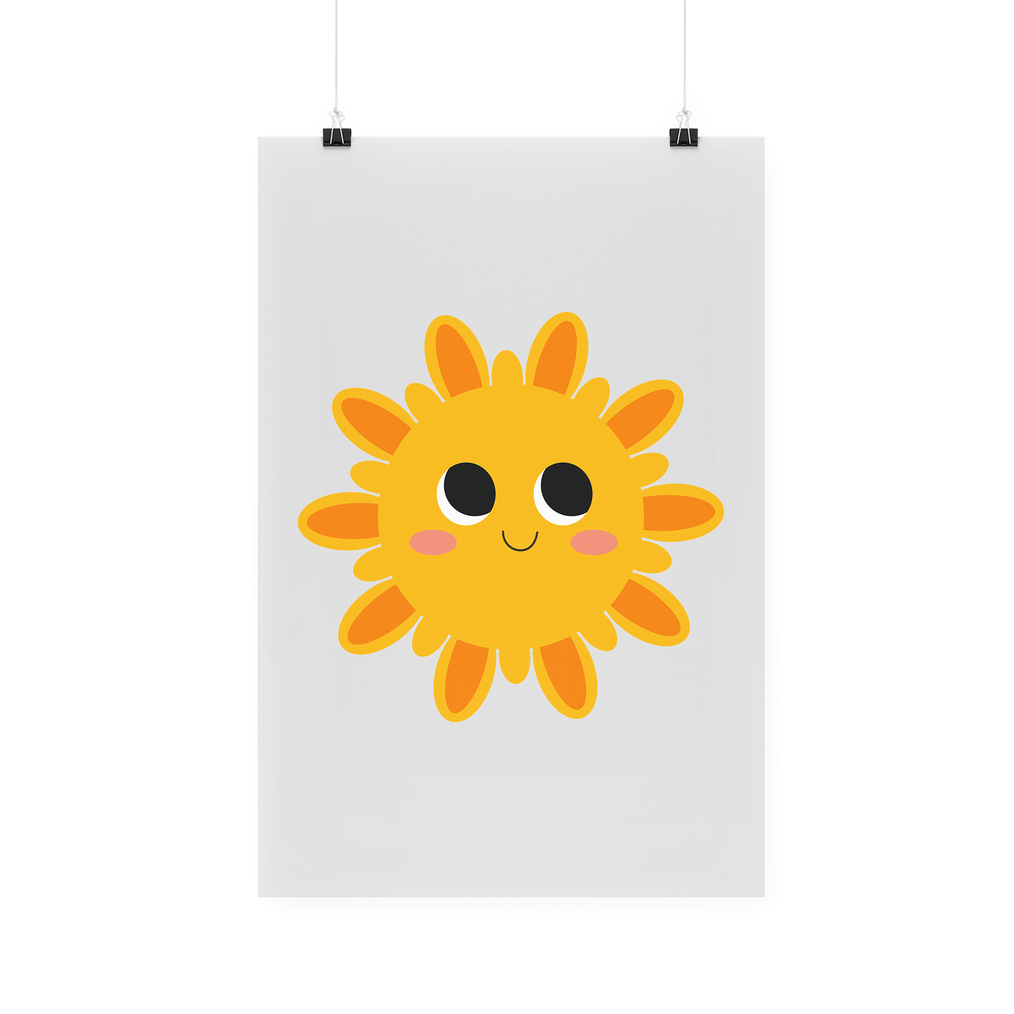 Bügelbild "Happy Sun"