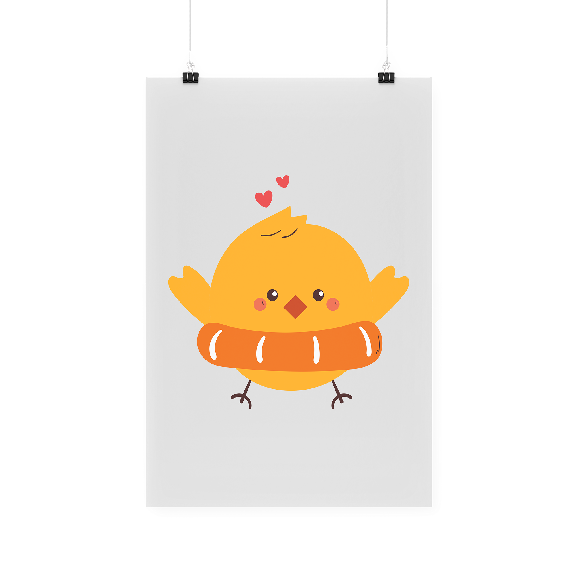Bügelbild "Beach Chicken"