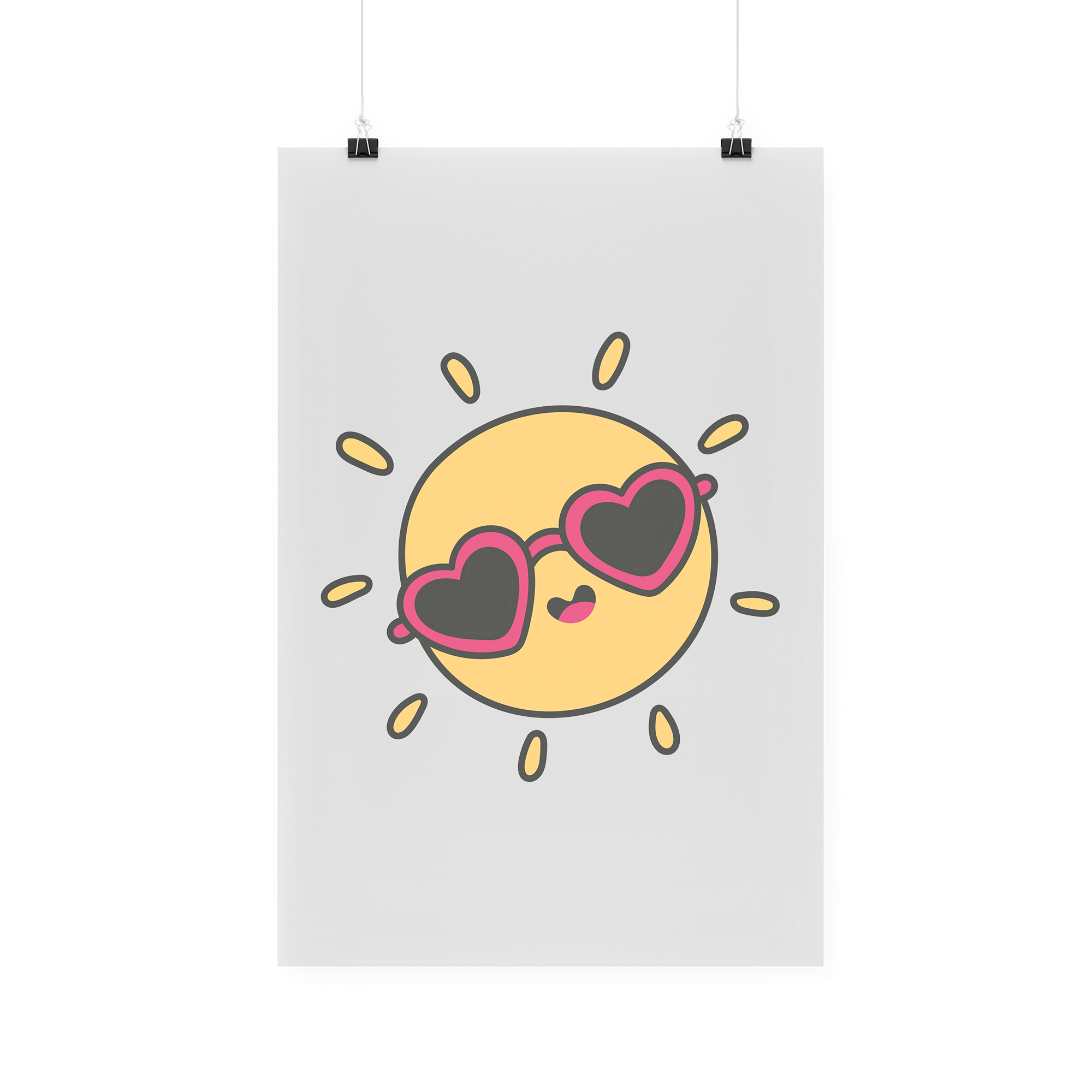 Bügelbild "Sonne"