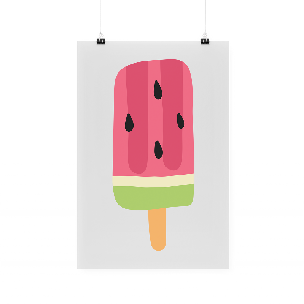 Bügelbild "Meloneneis"