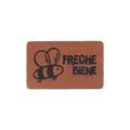 Kunstlederlabel "Freche Biene"
