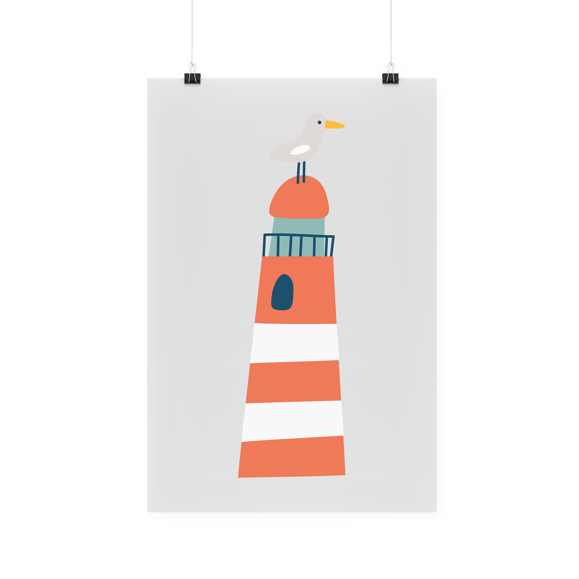 Bügelbild "Leuchtturm"