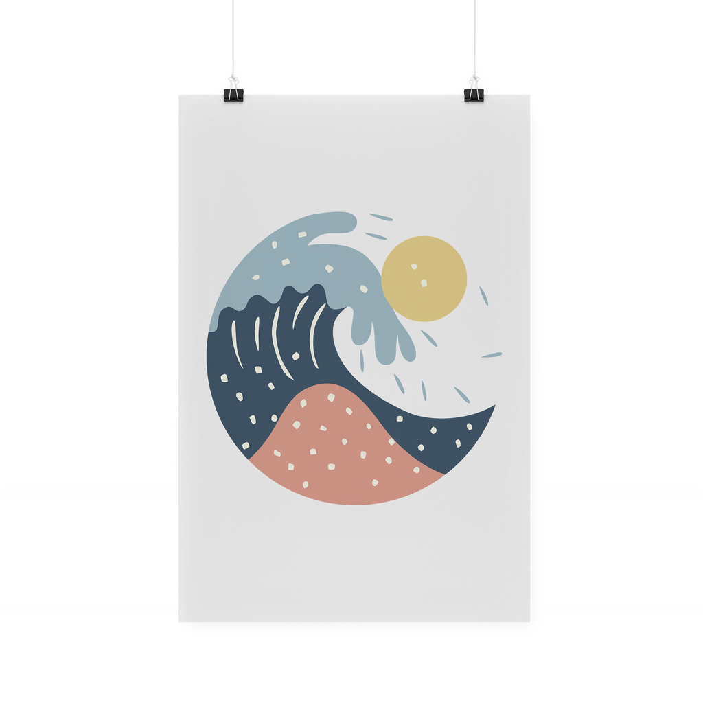 Bügelbild "Sunny Waves"