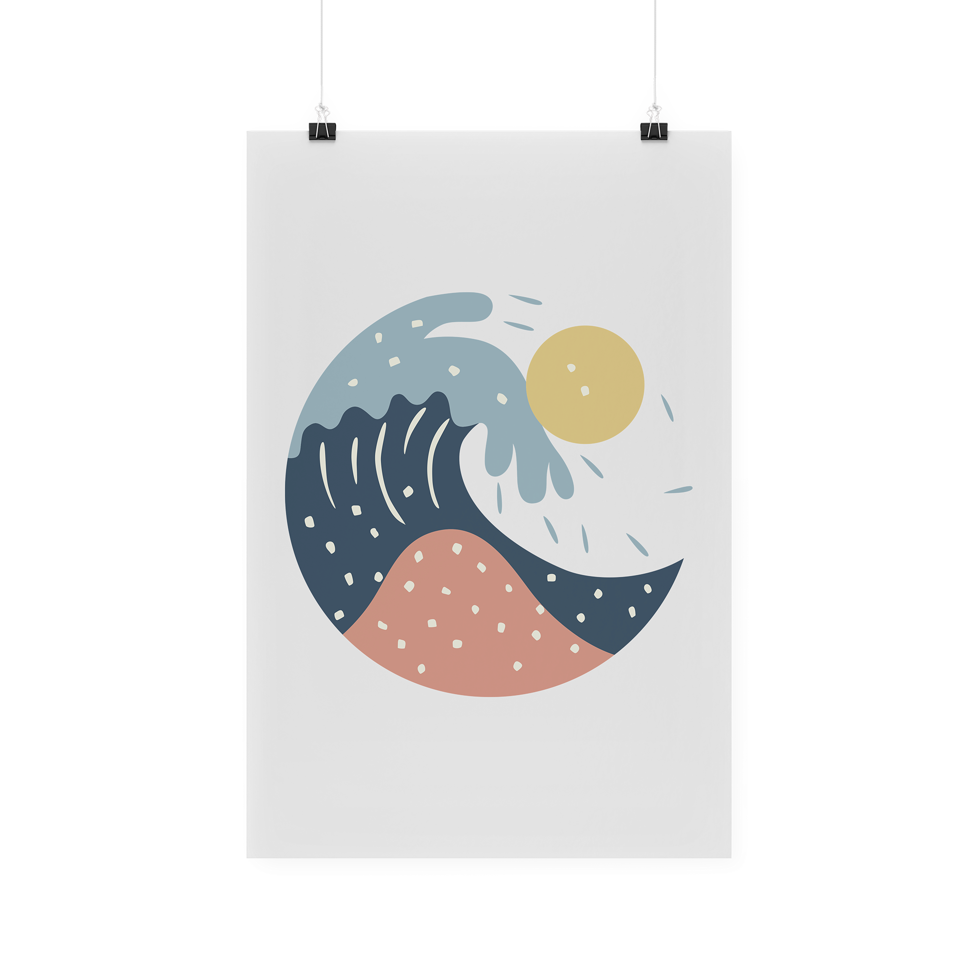 Bügelbild "Sunny Waves"