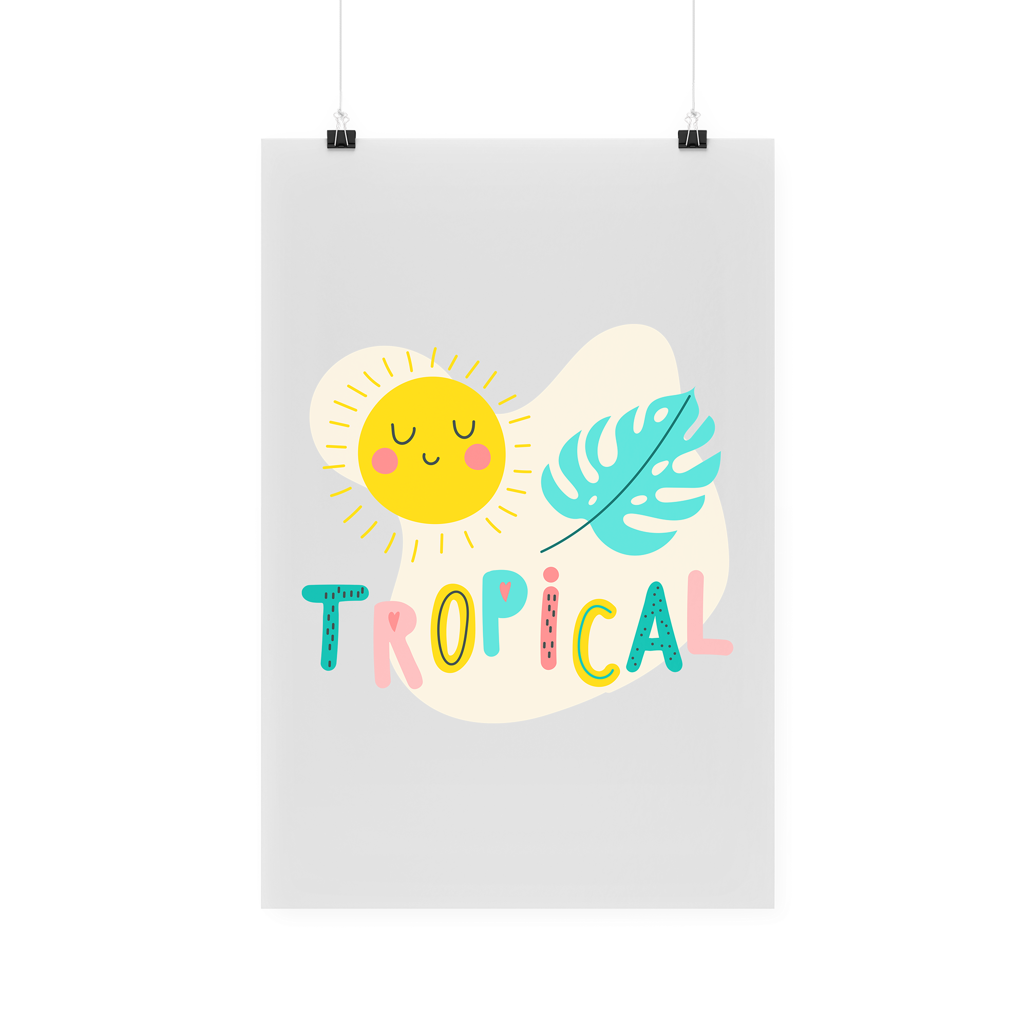 Bügelbild "Tropical"