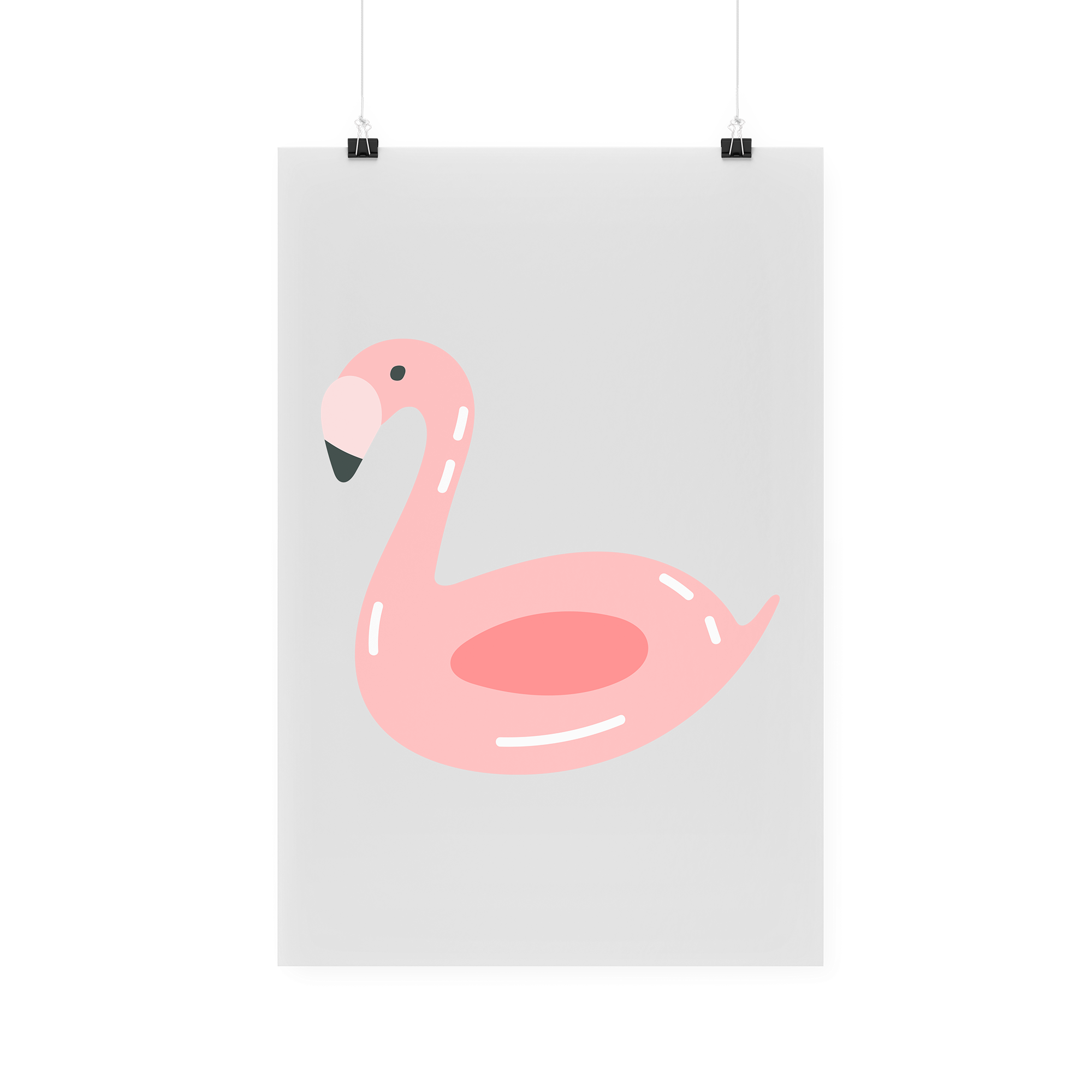 Bügelbild "Flamingo"