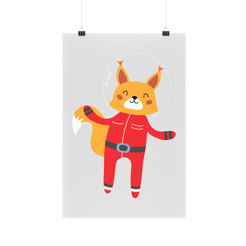Bügelbild "Astronaut Fuchs"