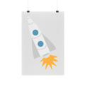 Bügelbild "Rakete"