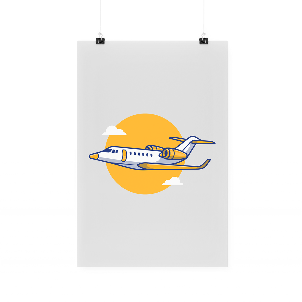 Bügelbild "Flugzeug"