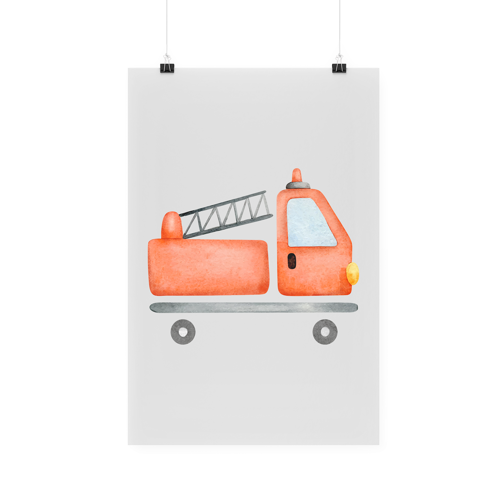 Bügelbild "Feuerwehr"