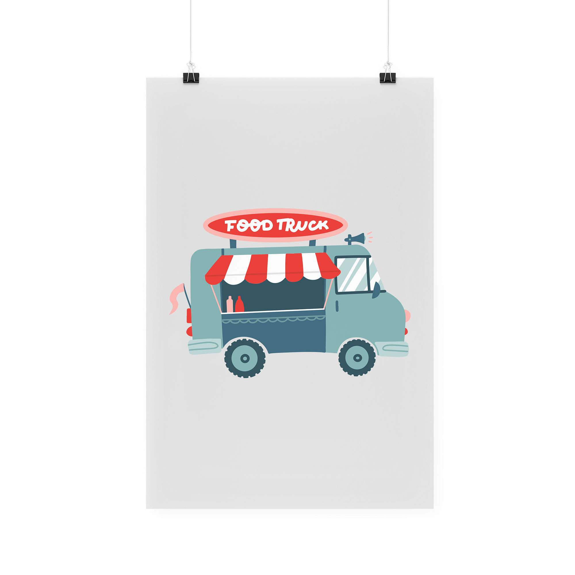 Bügelbild "Food Truck"