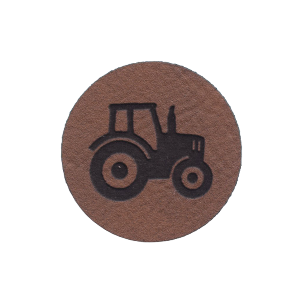 Kunstlederlabel "Traktor"