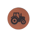 Kunstlederlabel "Traktor"