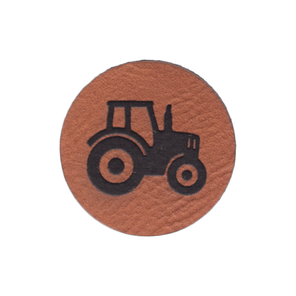 Kunstlederlabel "Traktor"