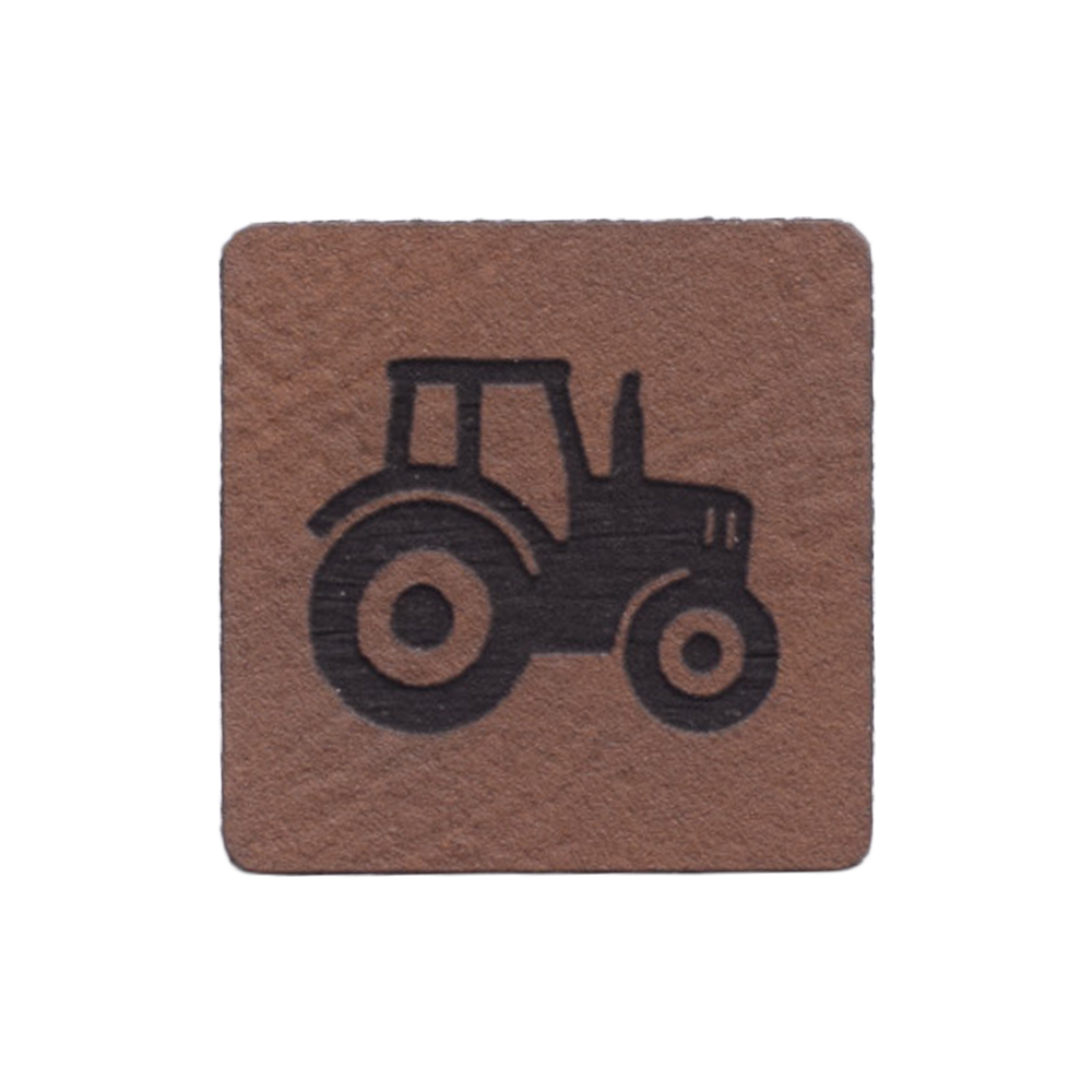 Kunstlederlabel "Traktor"