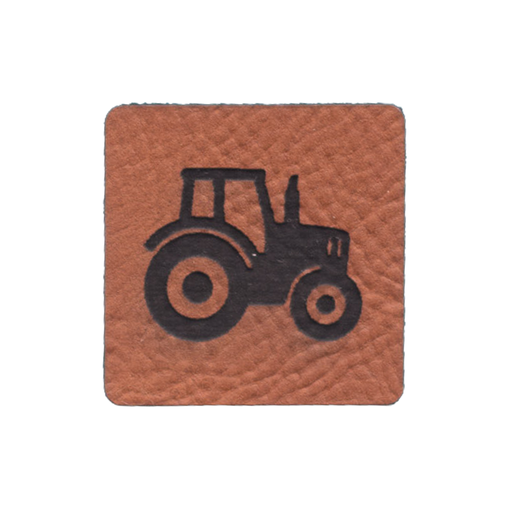 Kunstlederlabel "Traktor"