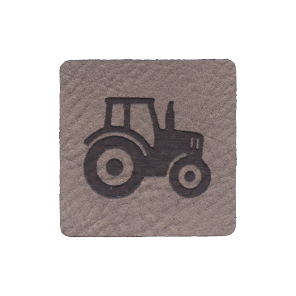 Kunstlederlabel "Traktor"