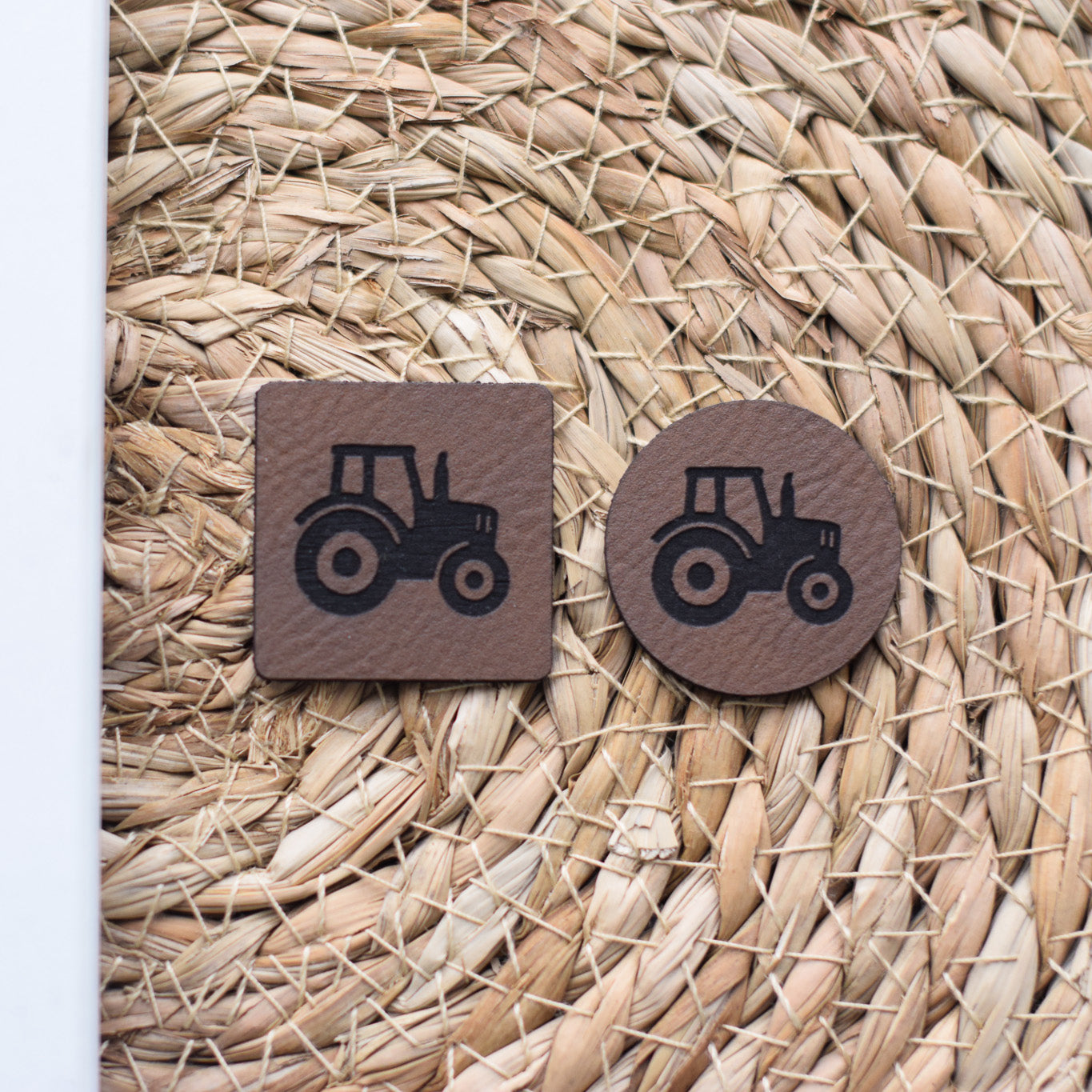 Kunstlederlabel "Traktor"