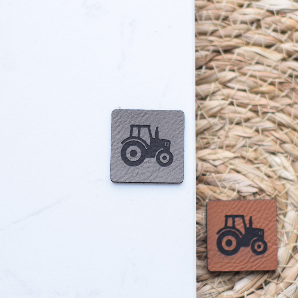 Kunstlederlabel "Traktor"