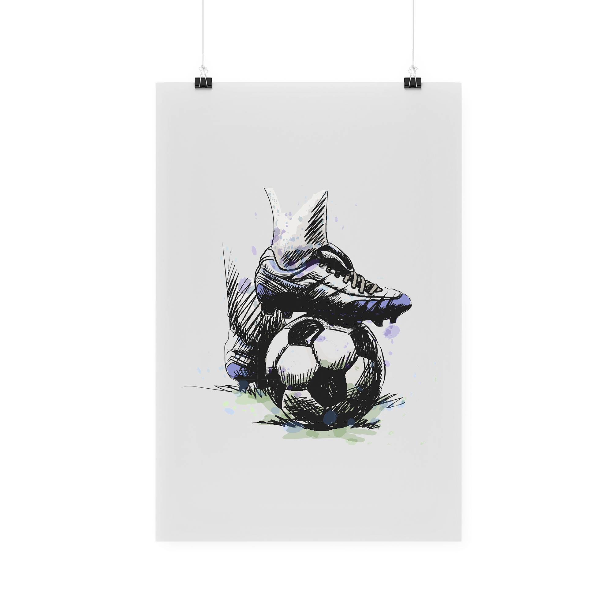 Bügelbild "Fußballschuhe"