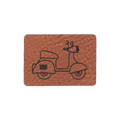 Kunstlederlabel "Retro-Roller"