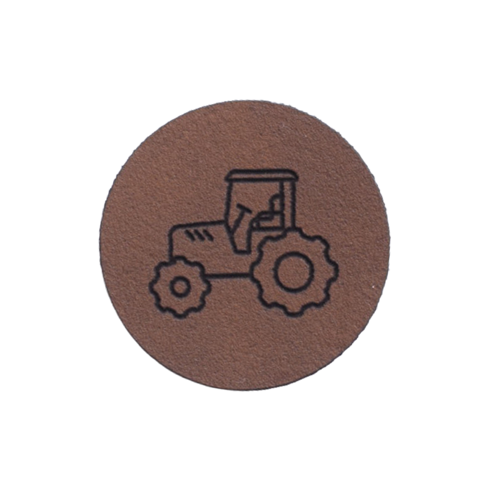 Kunstlederlabel "Traktor"