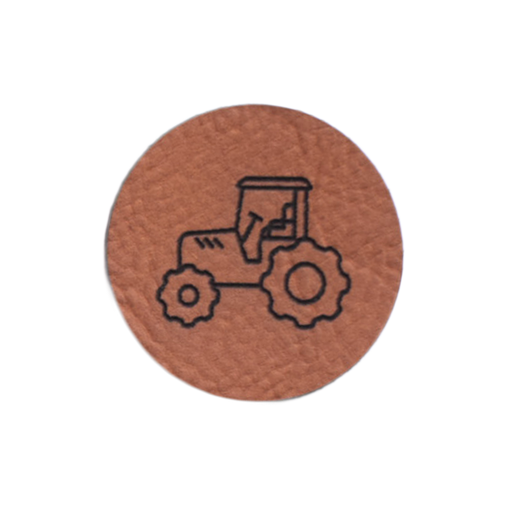 Kunstlederlabel "Traktor"