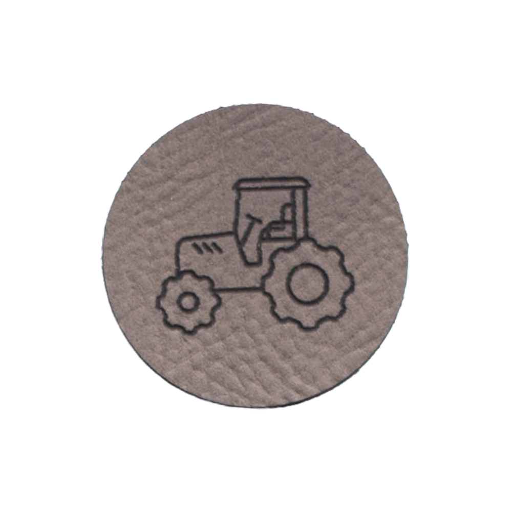 Kunstlederlabel "Traktor"