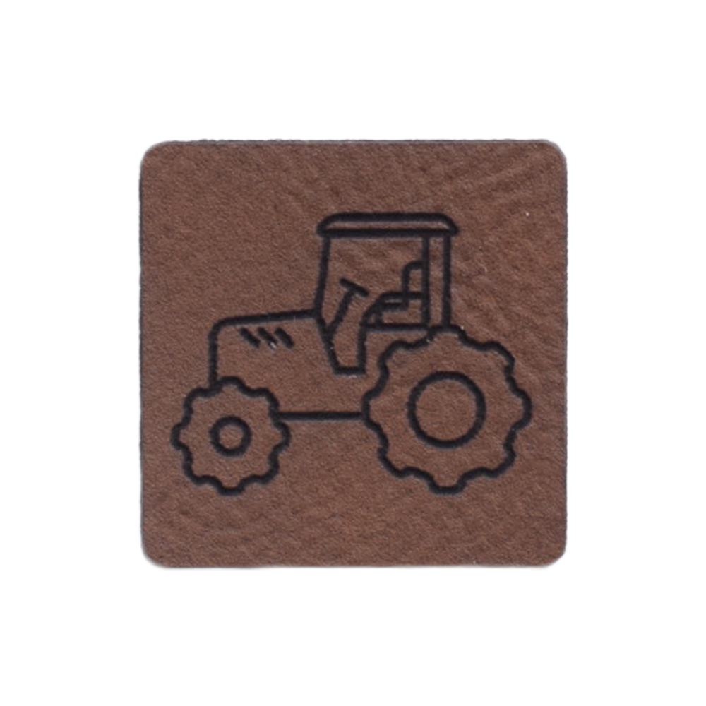 Kunstlederlabel "Traktor"