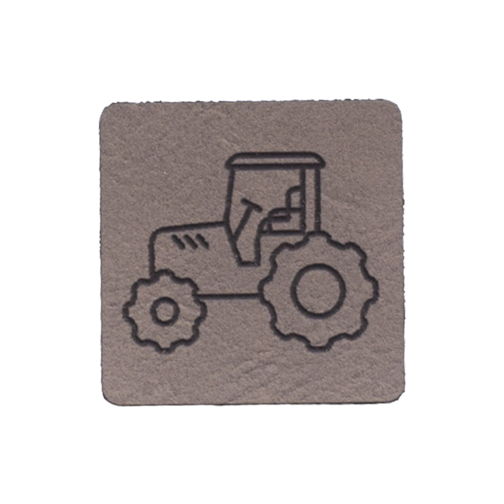 Kunstlederlabel "Traktor"